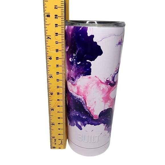 Built Travel Drinkware, Galaxy 20oz Double Wall Stainless Steel Tumbler With Lid - Picture 3 of 8